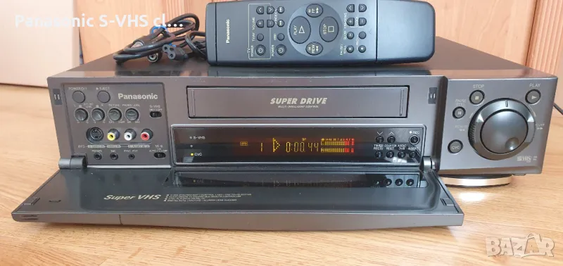 Panasonic NV-HS900 SVHS Hi-Fi stereo Sp/Lp rec&play, снимка 1