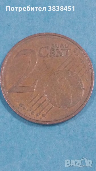 2 евро цент 2002 г.Германии, снимка 1