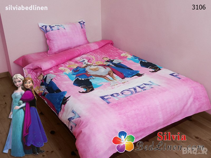 Промоция!–20%!Детско спално бельо памук Елза,Ана,Спайдърмен,Пепа,Пес патрул, снимка 1