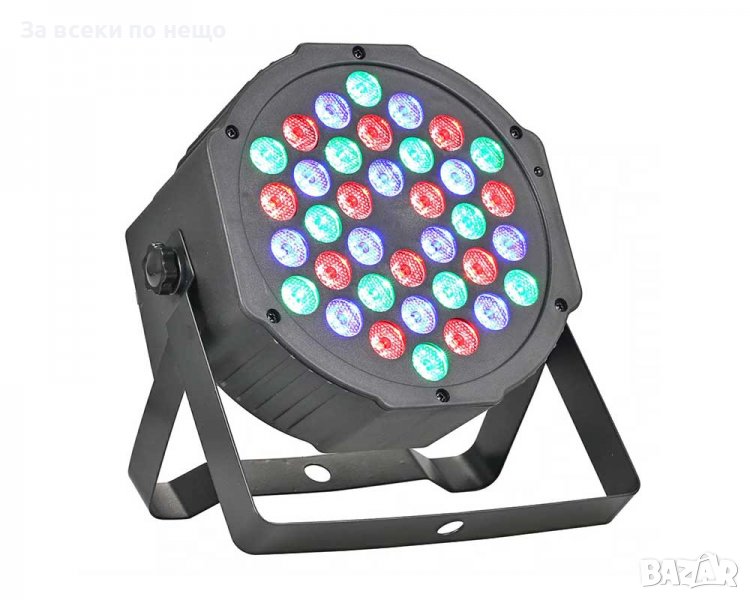 LED FLAT Par 36W  Диско Лед Пар - RGBW - LED ефект DMX512, снимка 1