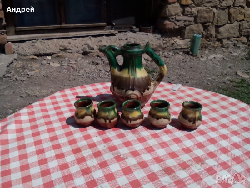 Стар битов керамичен сервиз #9, снимка 1