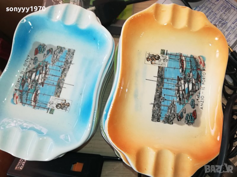 НОВИ ПЕПЕЛНИЦИ ОТ ИТАЛИЯ 45ЛВ ЗА 1БР 15Х10СМ 0602241355, снимка 1