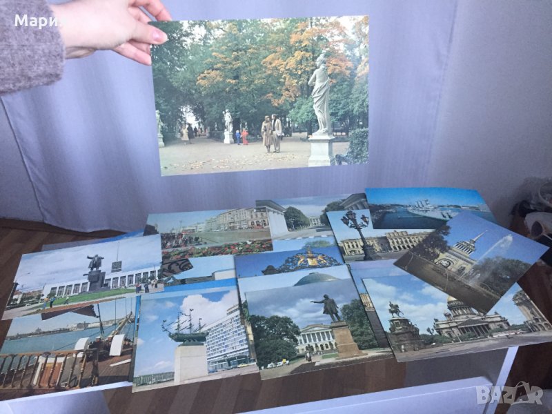 Като Нови Ленинград Leningrad Ретро Карти Картички Снимки 28 бр СОЦ Социалистически Колекция, снимка 1