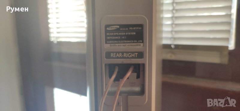 Две колони Rear-R и Rear-L на Самсунг модел Rs-RTP33, снимка 1