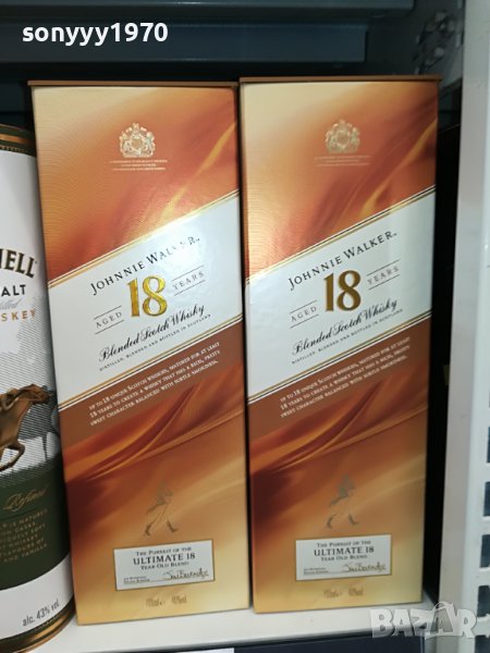 djohnnie walker 18-празно шише с кутия за колекция 1607221709, снимка 1