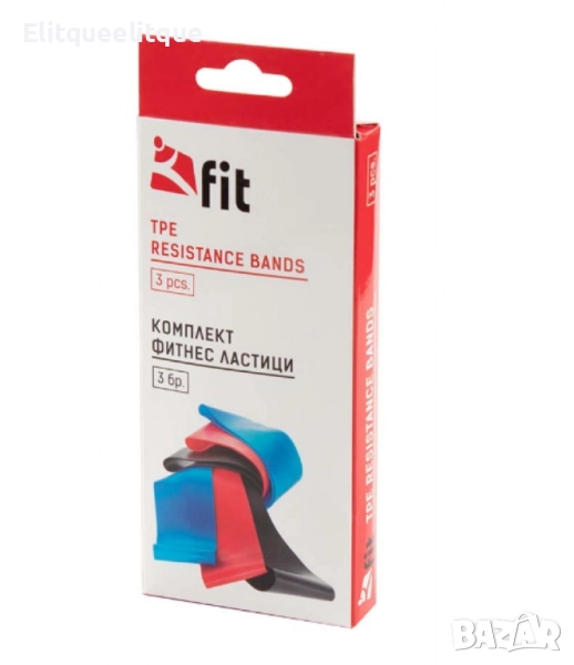 Комплект фитнес ластици за тренировка, снимка 1