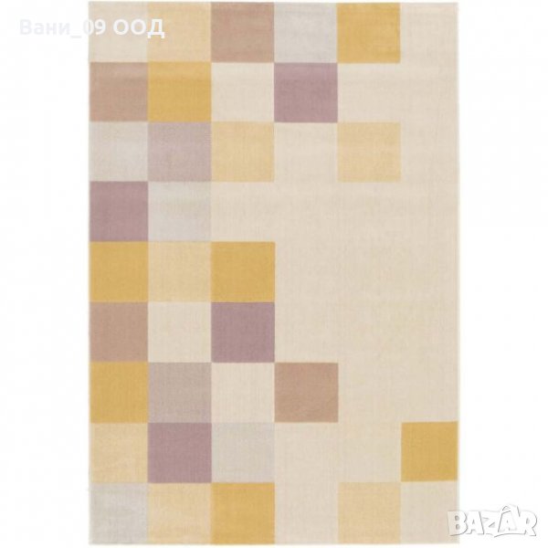 Красив килим "Квадрати", снимка 1