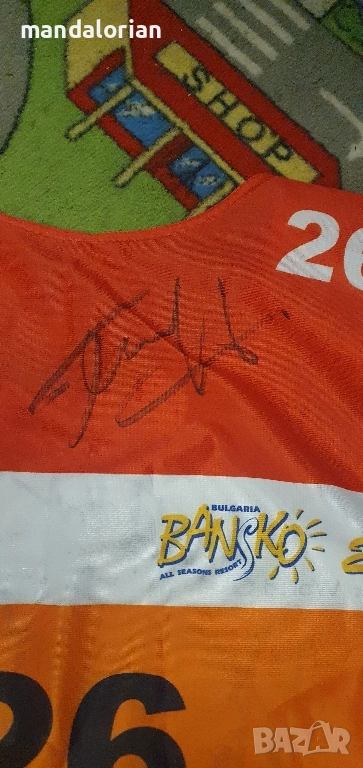 елек с подпис на състезатели от Bansko fis world cup, снимка 1