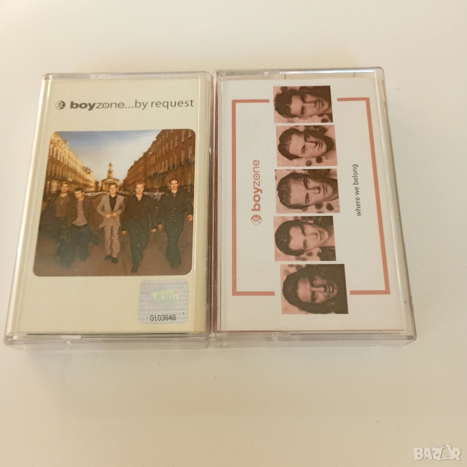Продавам аудио касетки на Boyzone, снимка 1