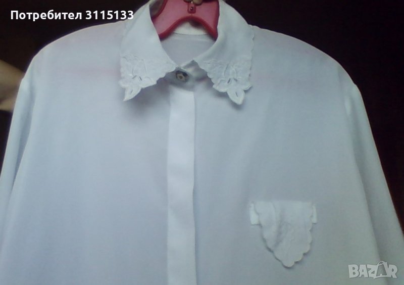 Дамска копринена риза , снимка 1