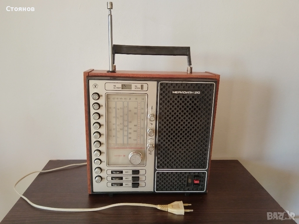 Радио МЕРИДИАН 210 СССР 1976г. , снимка 1