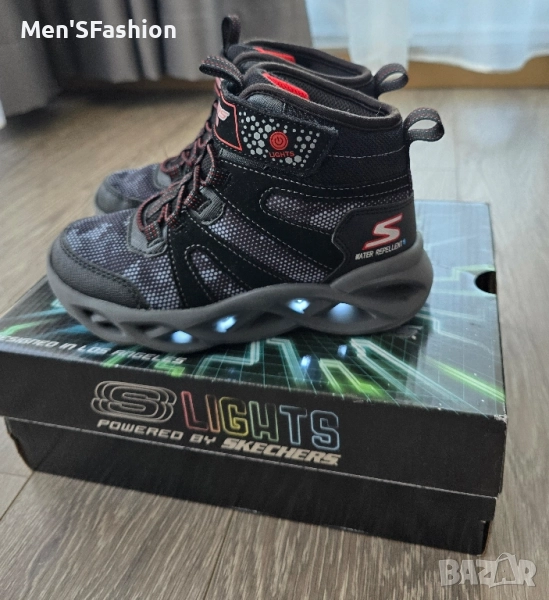 Skechers Lights - светещи боти обувки, снимка 1