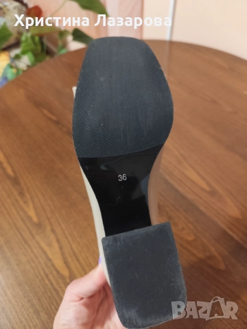 Чисто нови и много красиви дамски обувки 36 номер, снимка 11 - Дамски обувки на ток - 51942526