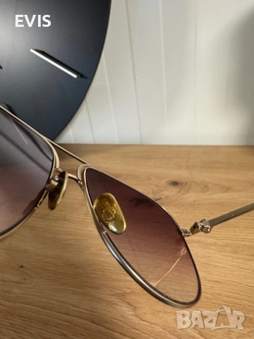 Продавам оригинални слънчеви очила MAJE – златно с пепел от рози (розово), снимка 8 - Слънчеви и диоптрични очила - 53247681