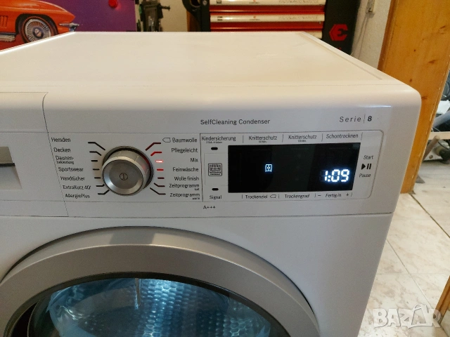 Сушилня Bosch 8 Serie A+++, снимка 4 - Сушилни - 54134067