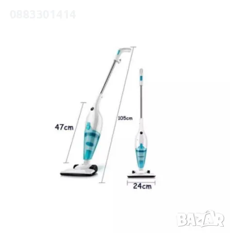 Прахосмукачка за под и мебели с хепа филтър , снимка 3 - Прахосмукачки - 47632648