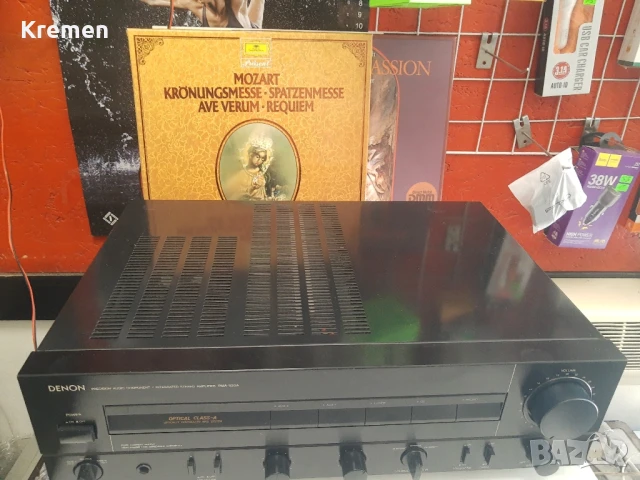 Усилвател DENON PMA-520A, снимка 4 - Ресийвъри, усилватели, смесителни пултове - 50735998
