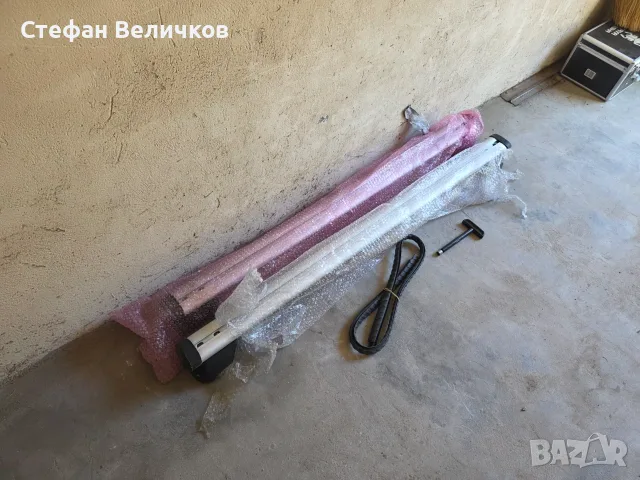 Продавам чисто нов, оригинален комплект алуминиеви напречни греди за покрив за Audi Q5 (платформа 8R, снимка 3 - Аксесоари и консумативи - 55812788