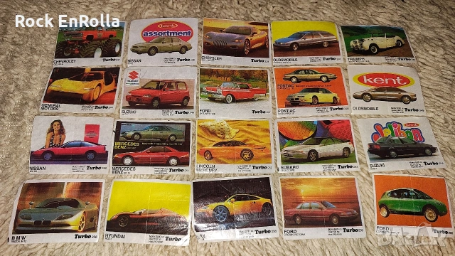 TURBO картинки, непълни серии ! , снимка 4 - Колекции - 53931079