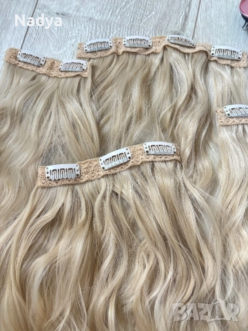 4 реда треси за сгъстяване , снимка 3 - Аксесоари за коса - 51437868