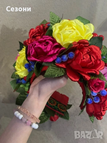 Диадема Венец  „Феерия от рози“🌹👑