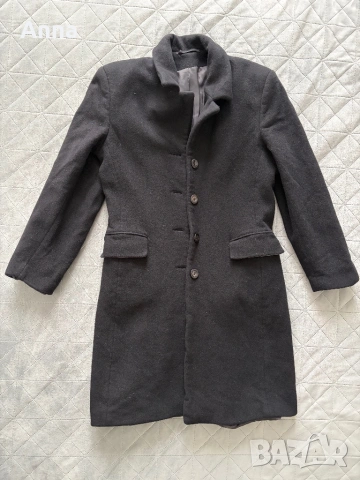 Черно дамско палто