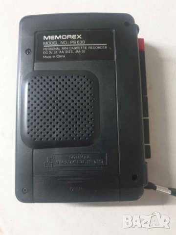 Уокмен / Personal Stereo Recorder Memorex PS 630 Работи. В много добро състояние. Може да записва. И, снимка 9 - Декове - 37825687