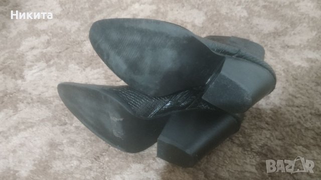 Топли боти крокодилска кожа 36 номер, снимка 5 - Дамски боти - 39189620