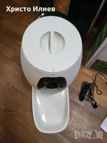 Смарт хранилка за домашни любимци с HD камера Wifi, снимка 12 - За котки - 56030230