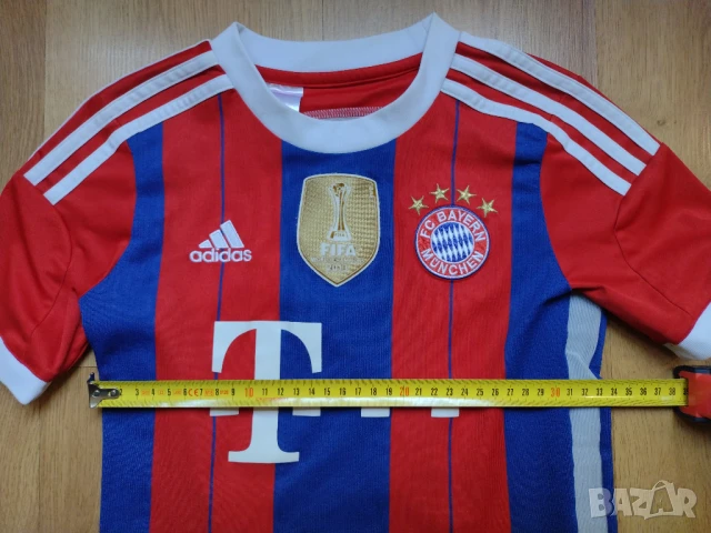 Bayern Munchen / Adidas - детски футболен екип на Bayern Munich , Байерн Мюнхен, снимка 5 - Детски тениски и потници - 51408966