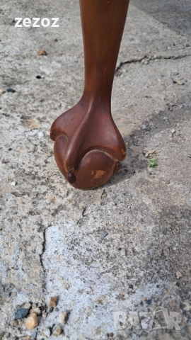  Холна ретро маса масив №161, снимка 4 - Маси - 52847600