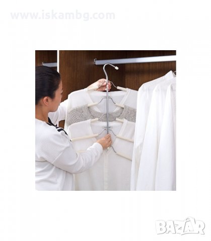 УДОБНА ЗАКАЧАЛКА 5 В 1 ЗА ПОДРЕДЕНИ ДРЕХИ - код 2497, снимка 2 - Други стоки за дома - 33938400