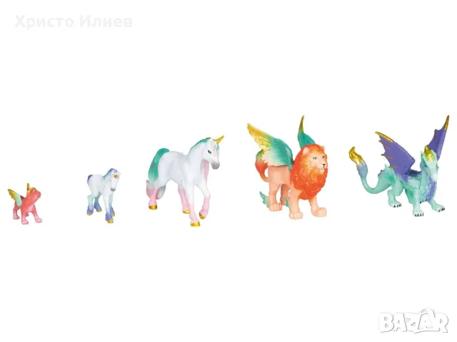 Фигури на Животни Митични същества 5бр, снимка 3 - Фигурки - 56202395
