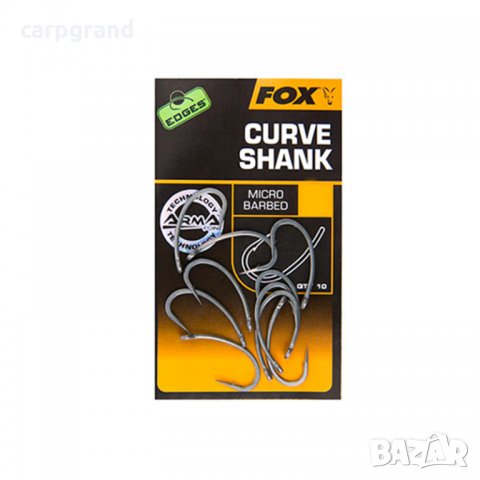 Куки FOX EDGES™ Curve Shank, снимка 1 - Такъми - 30957086