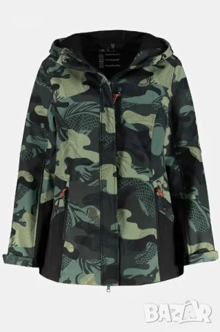 Ulla Popken 7XL/8XL+ ново оригинално дамско софтшел водоустойчиво, снимка 3 - Якета - 47488757