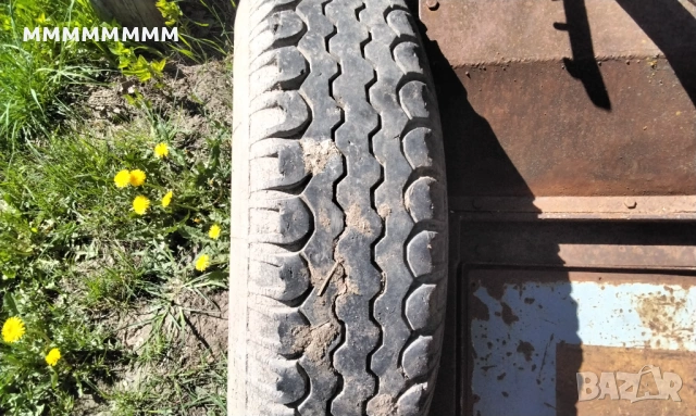 Гума с джанта за ремарке, снимка 2 - Ремаркета - 54320766