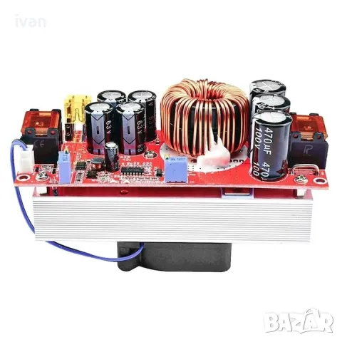 DC-DC повишаващ напрежение преобразувател от 10-60V до 12-90V, 1800W, снимка 4 - Друга електроника - 50298842