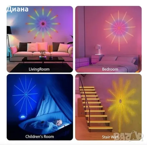 Лед лента за монтаж с фоерверки, снимка 1