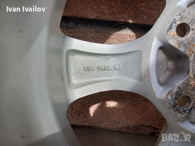 Алуминиеви джанти 15" 5x114.3 ET45 за Toyota, Honda, Mazda, Kia, Hyundai, снимка 5 - Гуми и джанти - 54101089