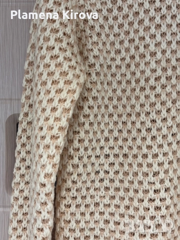 Дамски пуловер, размер М, снимка 3 - Блузи с дълъг ръкав и пуловери - 52620355