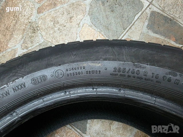 4бр зимни гуми 205/60/16 CONTINENTAL L05254 , снимка 6 - Гуми и джанти - 53938157