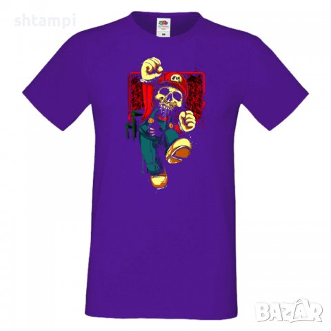 Мъжка тениска Mario Zombie Игра,Изненада,Подарък,Празник,Повод, снимка 17 - Тениски - 37243341