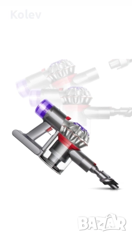 Нова! Dyson V8 Advanced, 130AW, 425W 21.6 V, 0.54 l, 40 минути, снимка 3 - Прахосмукачки - 52428518