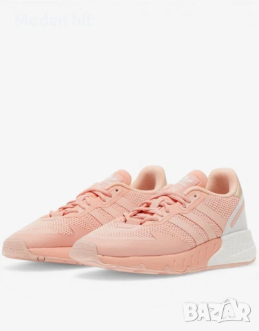 Оригинал! ADIDAS Sneakers Zx 1K Boost Shoes Pink дамски маратонки, снимка 2 - Маратонки - 54332508
