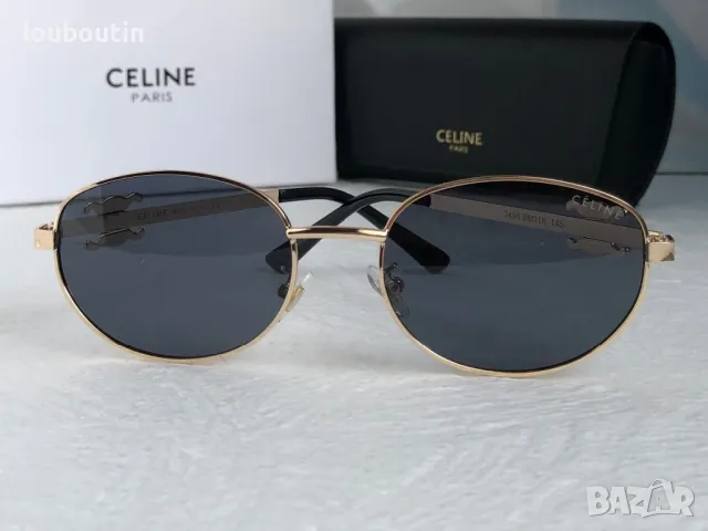 Celine 2024 дамски слънчеви очила елипса кръгли овални  два цвята , снимка 8 - Слънчеви и диоптрични очила - 47931570