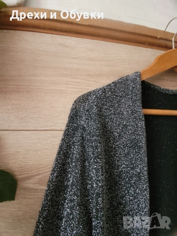 Официално сако тип наметка с блясък , снимка 3 - Сака - 50495109