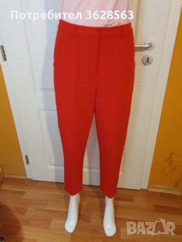 Дамски червен панталон AMISU, снимка 1 - Панталони - 42882660