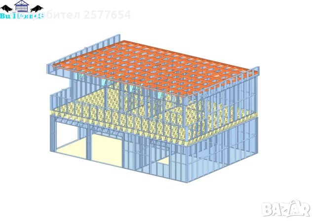 Къща,Бунгало,Преместваема къща,Сглобяеми къщи,Модулни,Жилищни-170м², снимка 3 - Строителни материали - 44164432