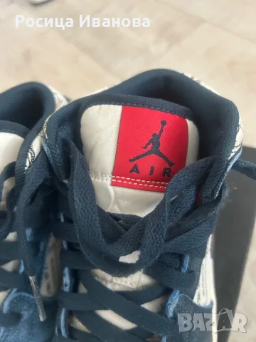 Страхотни кецове Air Jordan 1 MID SE, снимка 4 - Детски маратонки - 55783704