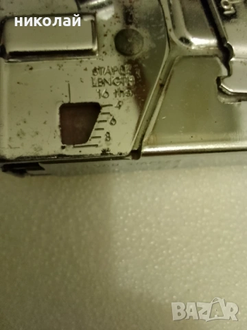 Винтидж регулируем телбод, снимка 7 - Такери - 54348413